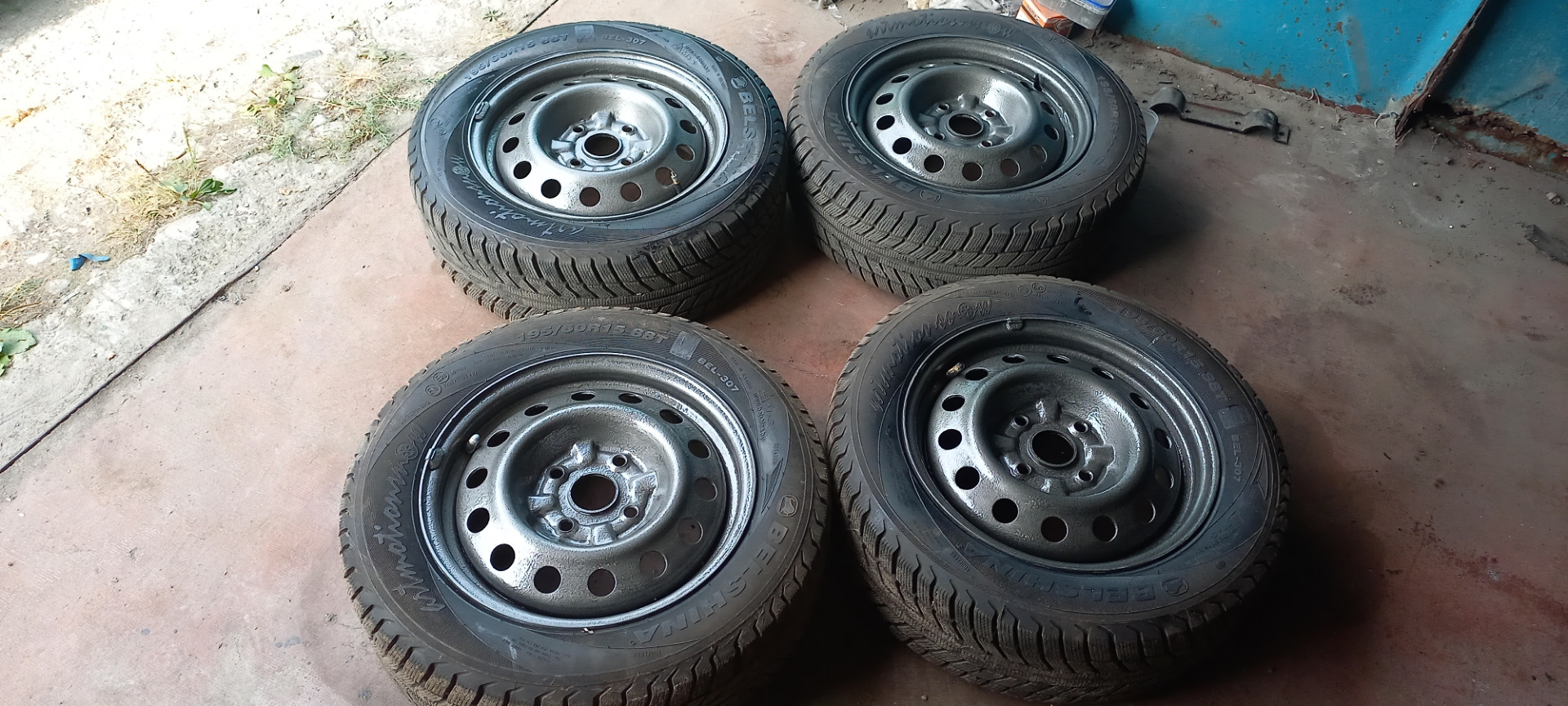 Покраска дисков молотковой краской — Chevrolet Lacetti SW, 1,8 л, 2005 ...