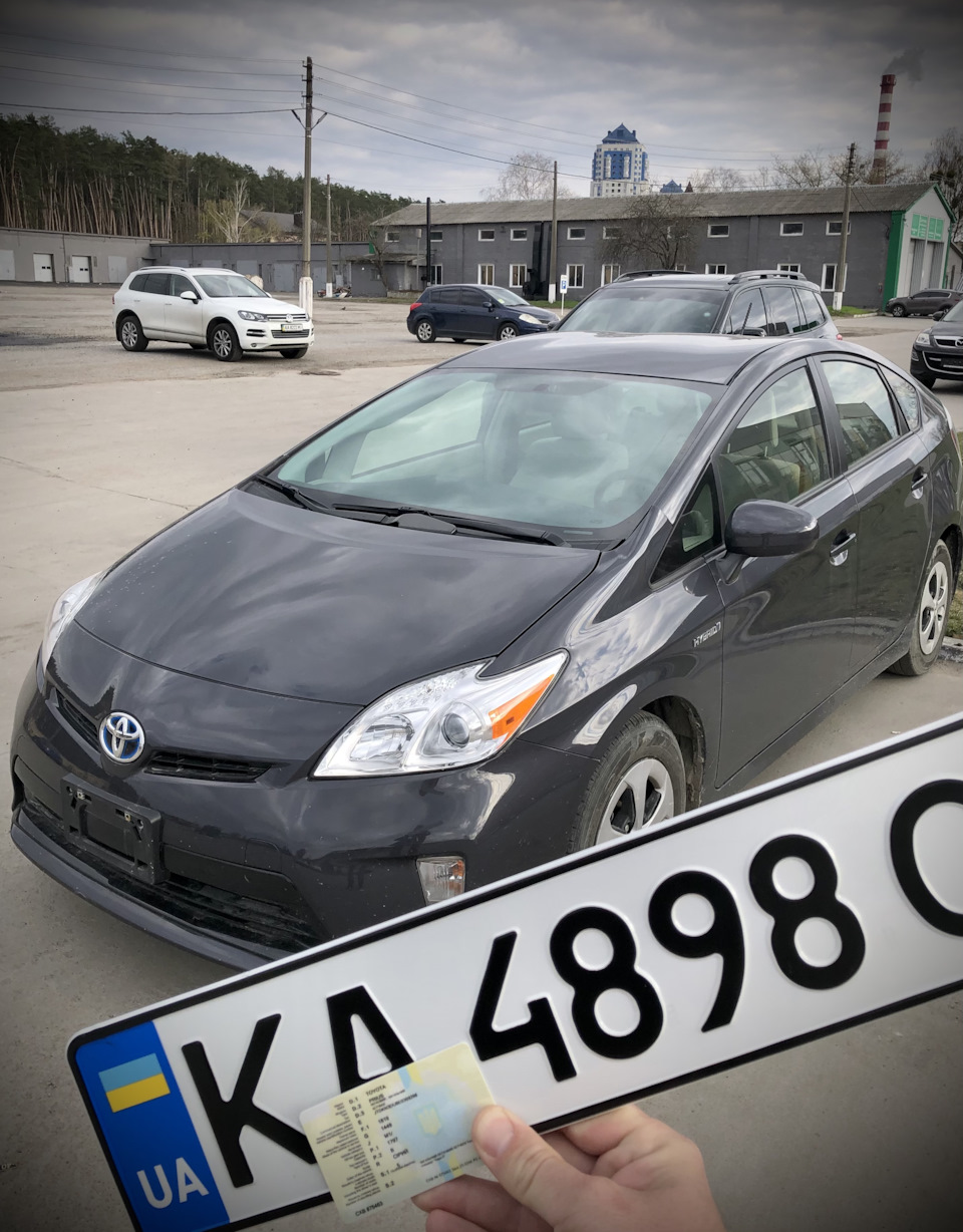 Ставим на учёт) — Toyota Prius (30), 1,8 л, 2014 года | налоги и пошлины |  DRIVE2