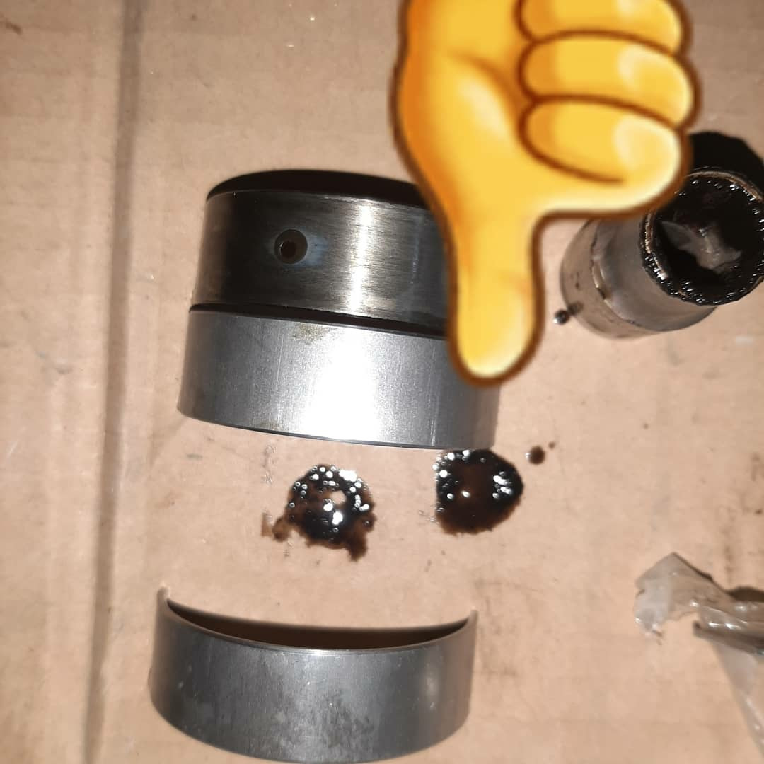 Замена шатунных вкладышей — Nissan Gloria (9G), 3 л, 1993 года | визит ...