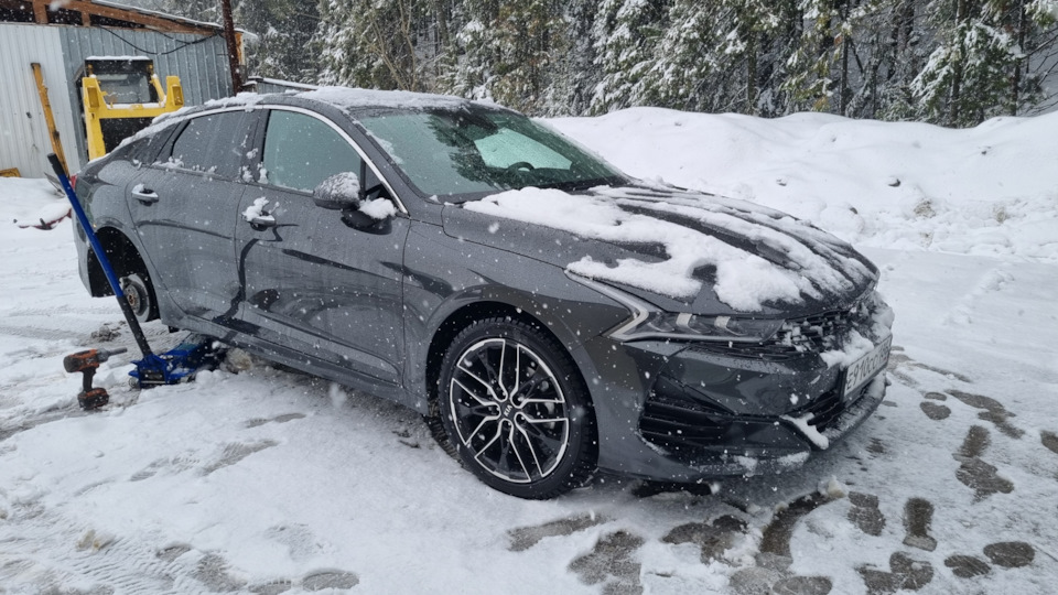 Как вам погодка 4 мая? — KIA K5 (3G)