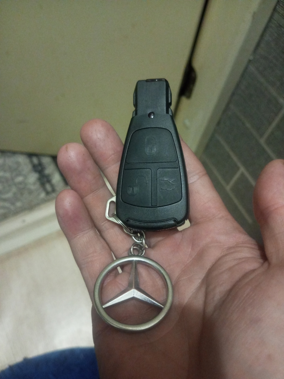 Новый корпус на чип ключ рыбка, заказывал на валберисе. — Mercedes-Benz C-Class (W202)