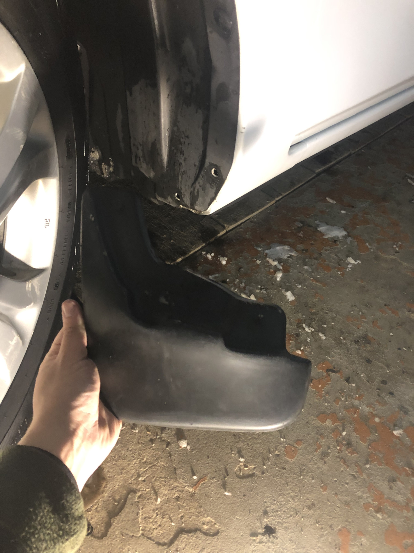 Брызговики и коврик в багажник #1 — Mazda 3 (2G) BL, 1,6 л, 2011 года ...