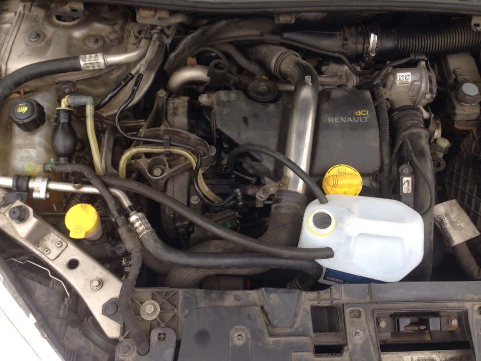 Дизельное топливо Беларуси. — Renault Megane III, 1,5 л, 2009 года ...