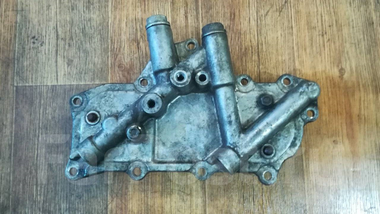 охладитель водяной 4ч. головка мотора тойота серф. водомасляный холодильник катера амур. холодильник вхд-5. холодильник масляный мхд-8.