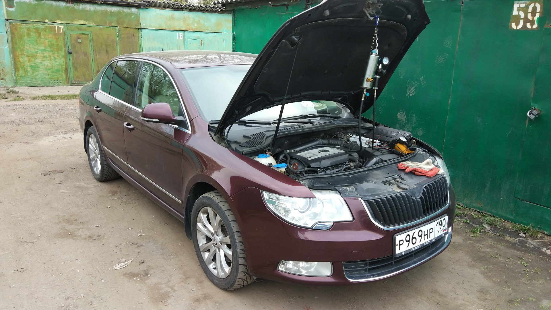 Skoda Superb 1.8 152 л.с. промывка форсунок/инжектора — Промывка ...