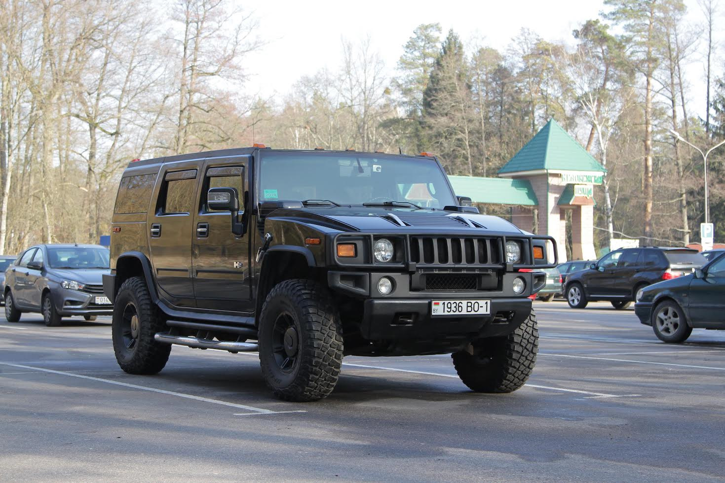 Ближе к идеалу (внешние улучшения Hummer H2) — Hummer H2, 6 л, 2007 года |  своими руками | DRIVE2