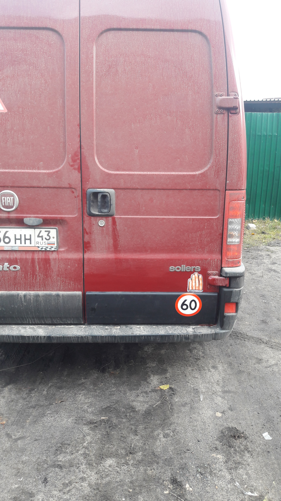 Неприятность — FIAT Ducato II, 2,3 л, 2010 года | кузовной ремонт | DRIVE2