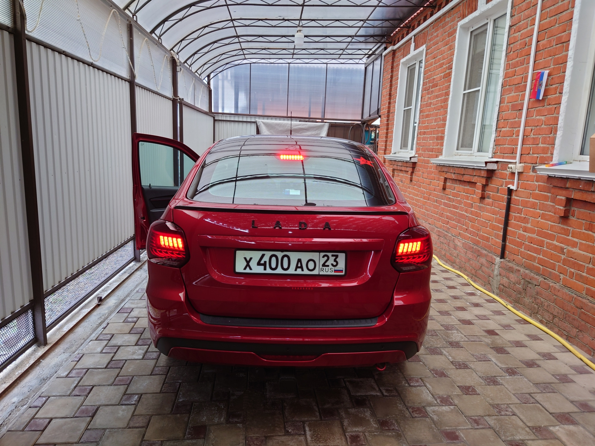 Тюнинх фонари задние — Lada Гранта Лифтбек (2-е поколение), 1,6 л, 2022 ...