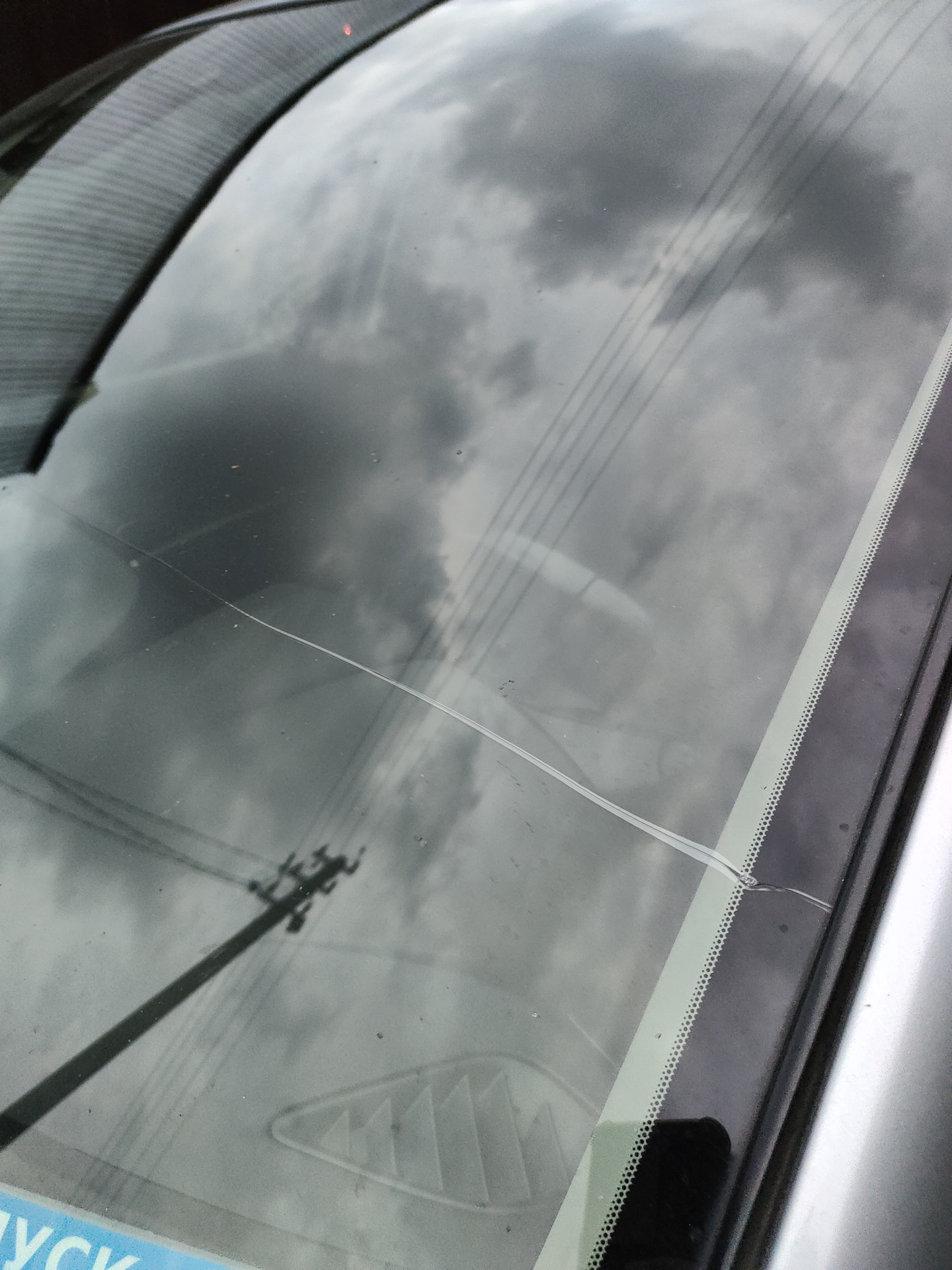 Замена лобового стекла — Mazda CX-5 (1G), 2 л, 2016 года | визит на ...