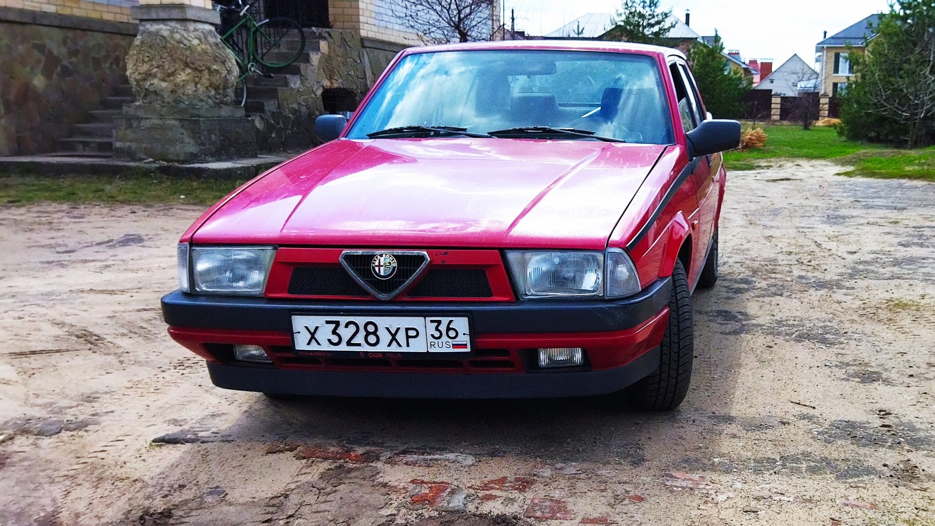 Alfa Romeo 75 1.6 бензиновый 1989 | Rosso 130 на DRIVE2