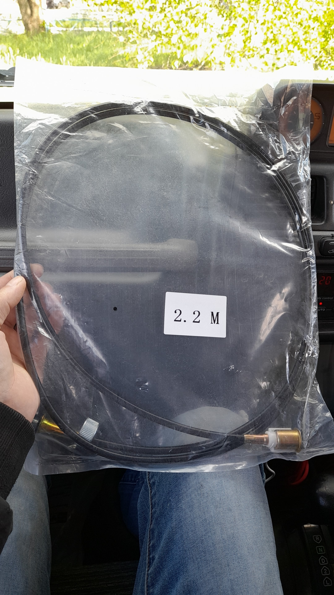 Новый трос спидометра — Mitsubishi Pajero Junior, 1,1 л, 1996 года ...