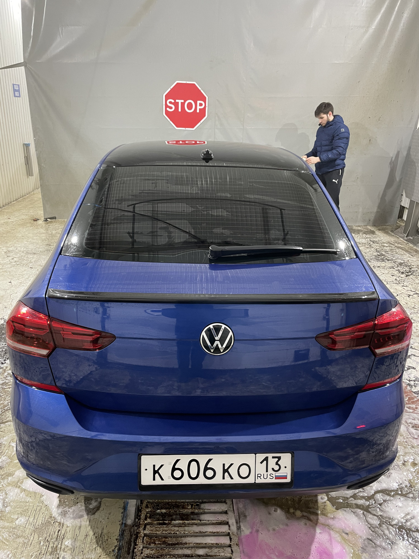 Лип спойлер Volkswagen Polo