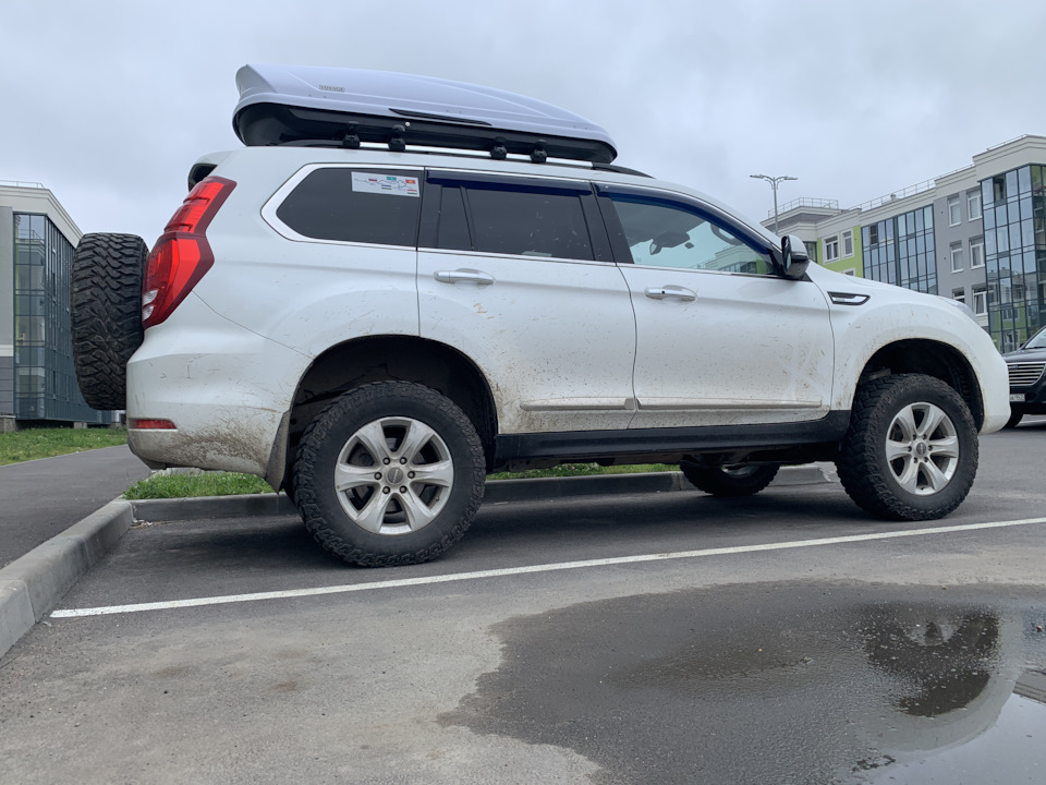 Без порогов и с накладками — Haval H9 (1G)