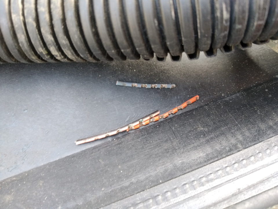 Перетерты провода от двиателя. — FIAT Ducato II, 2,3 л, 2008 года ...