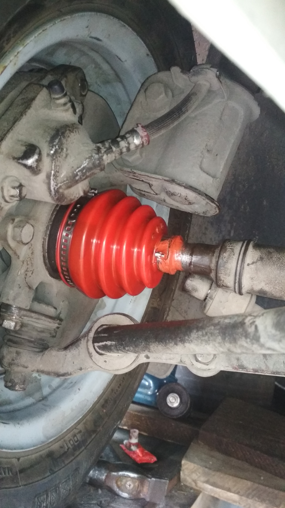 Замена пыльника шруса — Lada Калина седан, 1,6 л, 2006 года | плановое ...