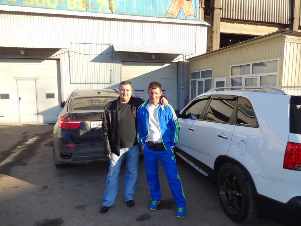 Я и Димка — KIA Sorento (2G)