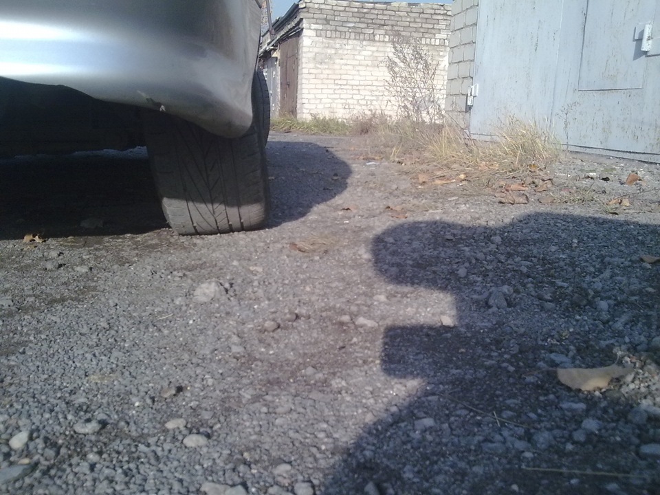 Задний отрицательный развал и замена задних колодок! — Lada 2114, 1,6 л ...