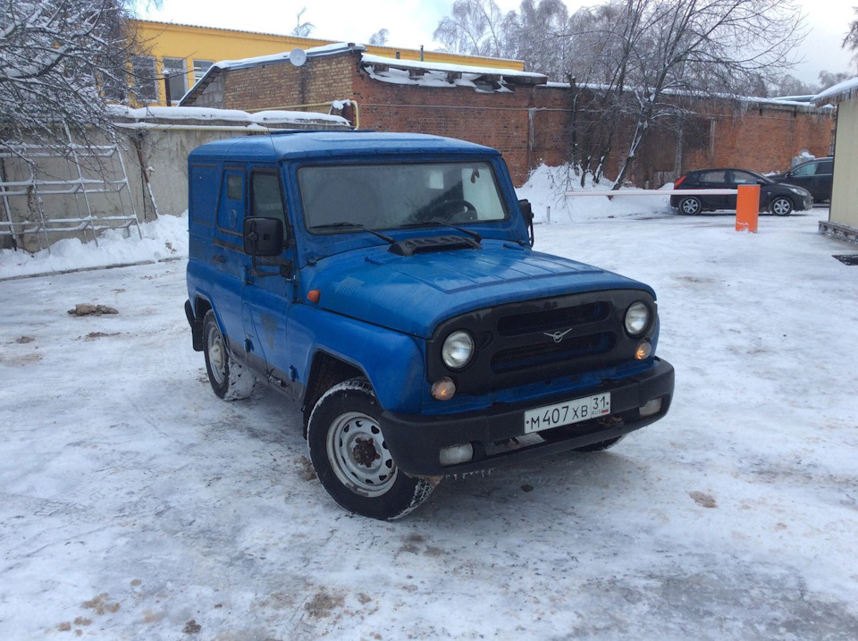 Силовые бампера на Хантер. Анти-Гелик в обвесы — УАЗ 315195 Hunter, 2,7 ...