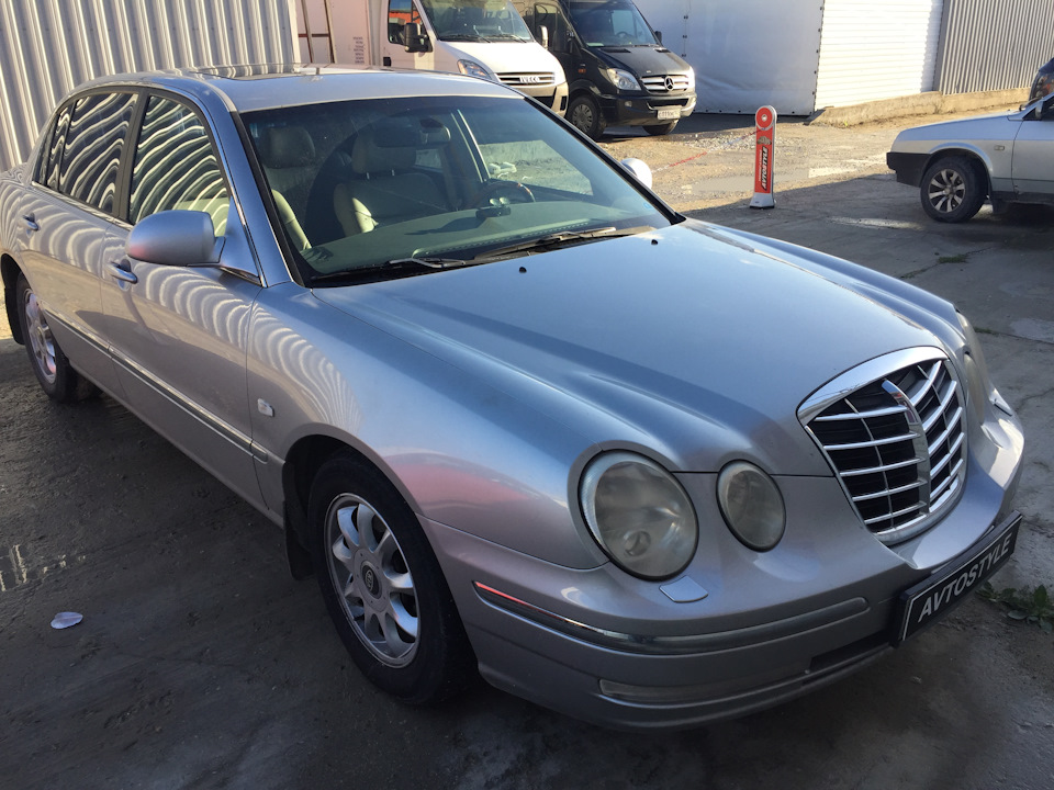 Kia Opirus перетяжка подлокотников — AvtoStyle на DRIVE2