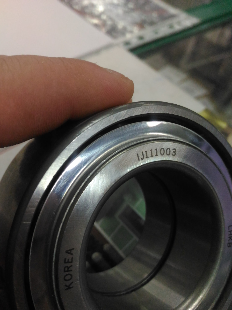 Замена смазки в подшипнике. — Hyundai Sonata IV (EF), 2 л, 2005 года ...