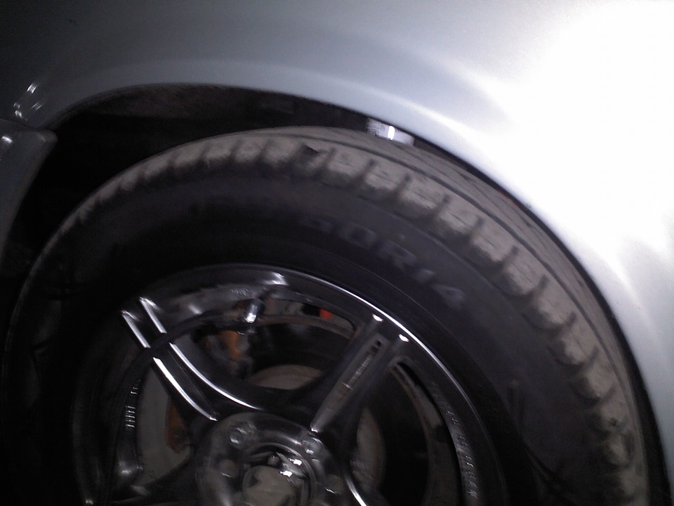 Занижение минус 70 мм, как сидит смотрите… — Lada 21099, 1,5 л, 2002 ...