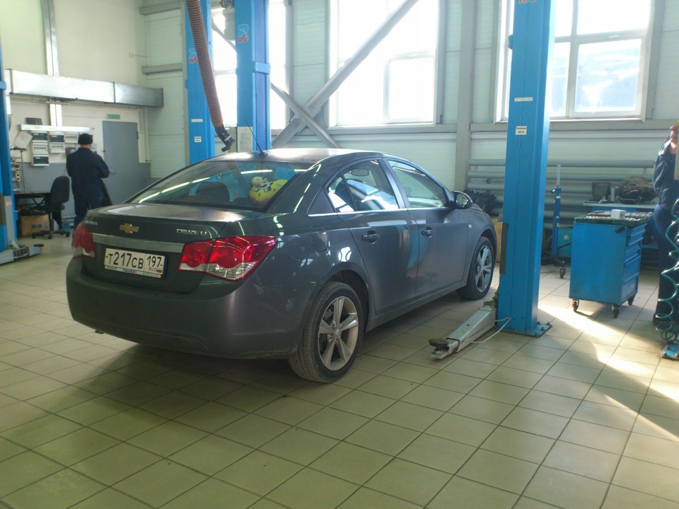 "Лаура-Тула" — Chevrolet Cruze (1G), 1,8 л, 2011 года | плановое ТО ...