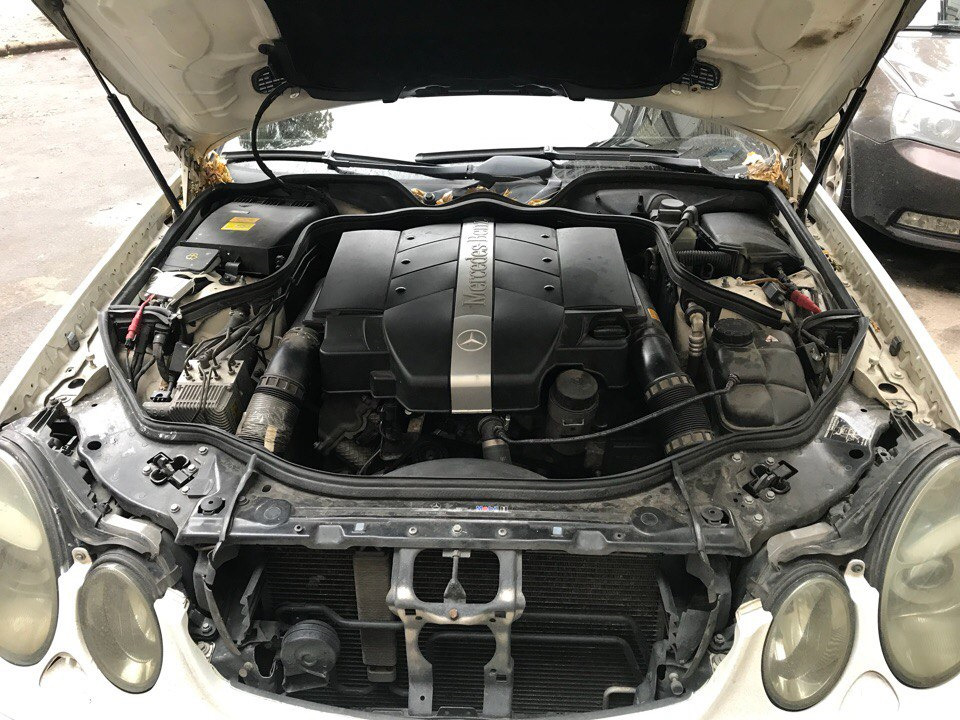 Доп Аккумулятор BOSСH — Mercedes-Benz E-class (W211), 3,2 л, 2003 года ...