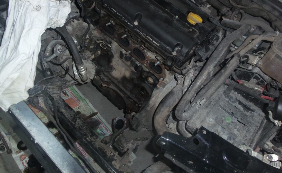 Поменял прокладки теплообменника — Opel Astra H GTC, 1,6 л, 2008 года ...