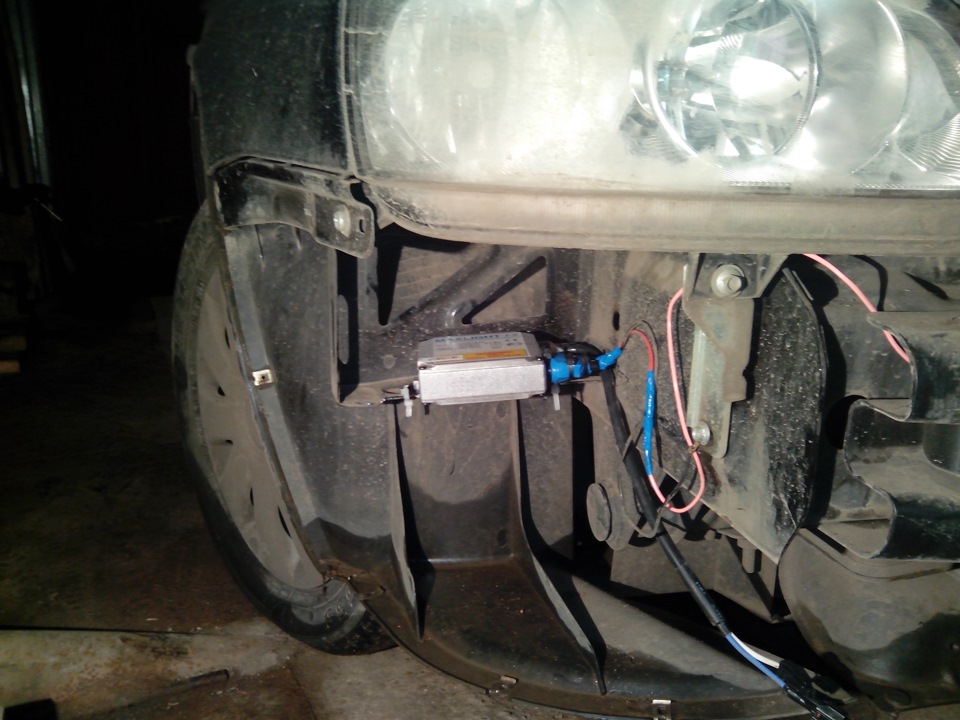 ксенон в ПТФ — LADA Приора седан, 1,6 л., 2012 года | электроника | DRIVE2