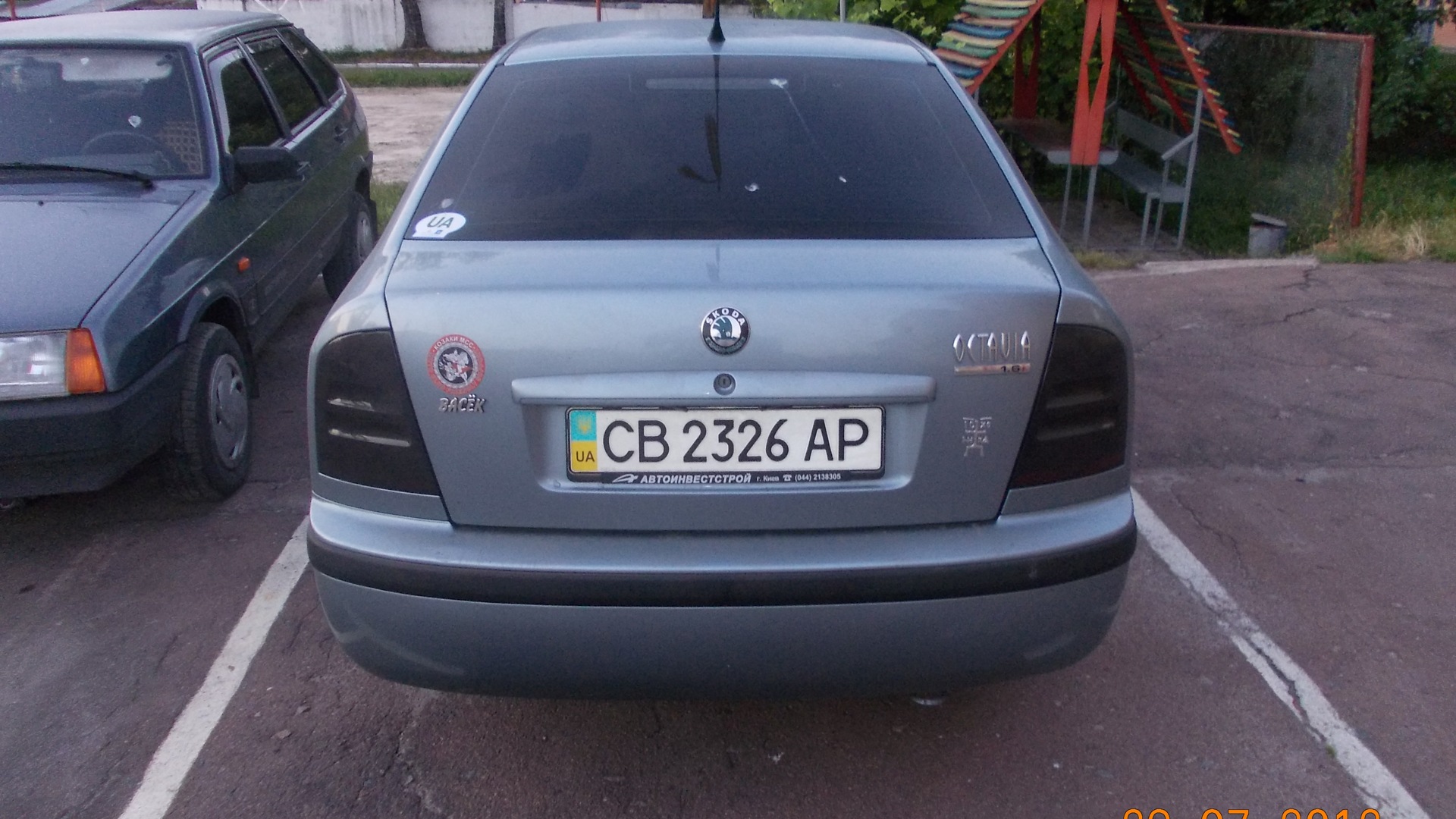 Skoda Octavia A4 Mk1 1.6 бензиновый 2003 | Голубой металик 1.6 на DRIVE2