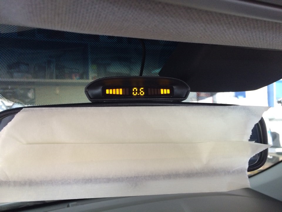 Установка парковочного радара Kia Rio 2015 года — DRIVE2