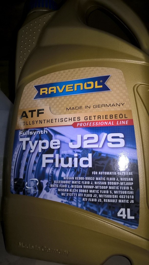 D Замена масла в АКПП — Renault Laguna III, 2 л, 2008 года