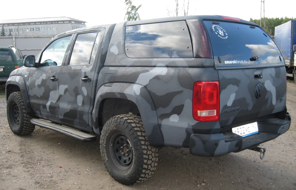 Volkswagen Amarok камуфляж