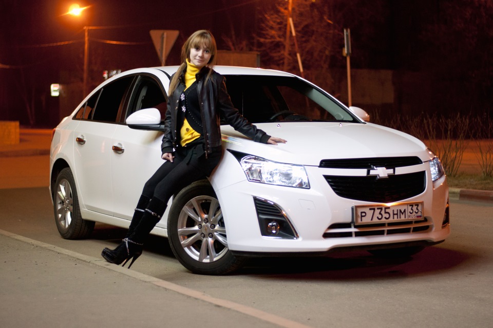 Chevrolet Cruze с девочками