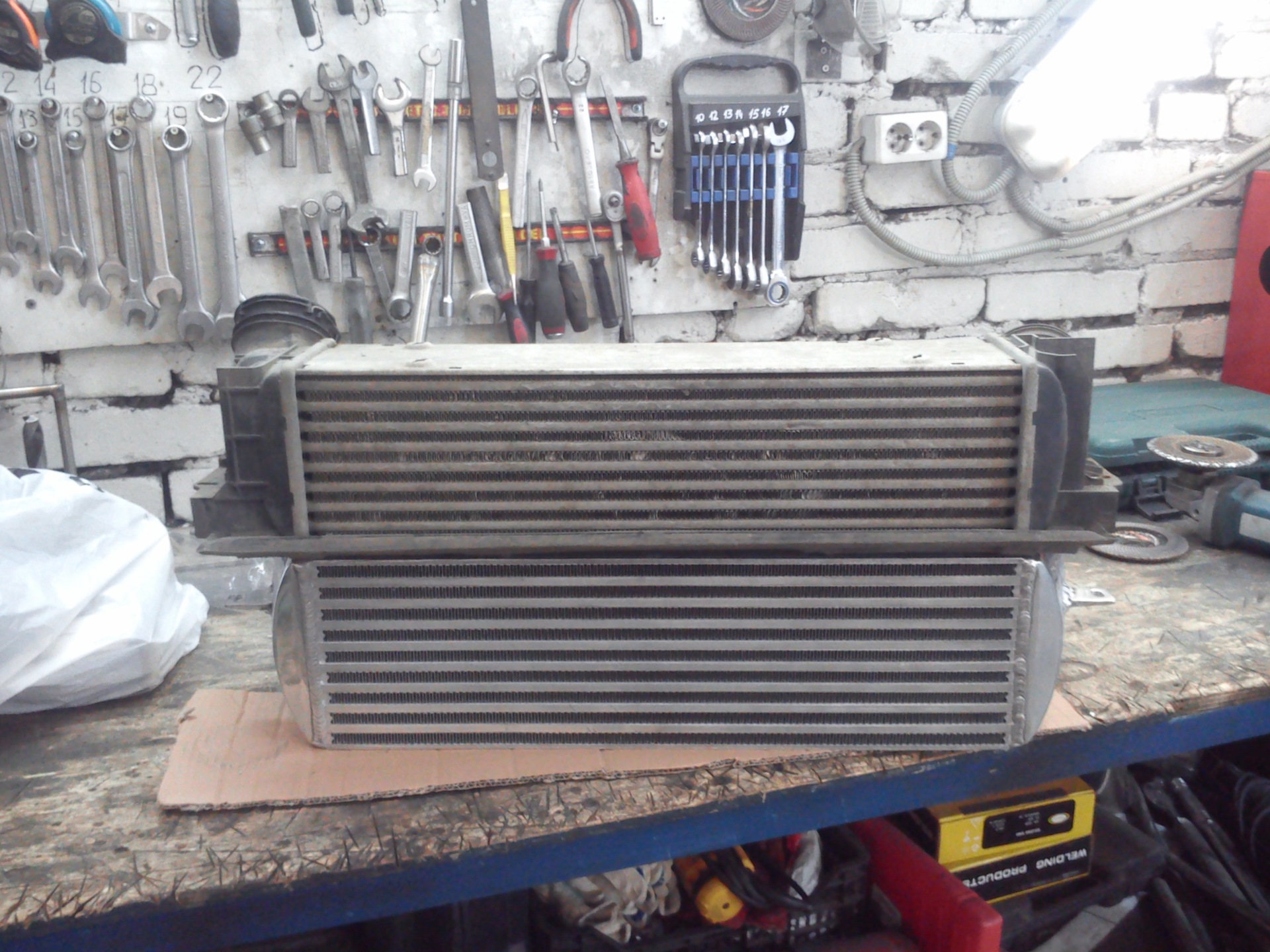 Интеркулер CSK Performance на БМВ 335 е90 — BMW 3 series (E90), 3 л ...