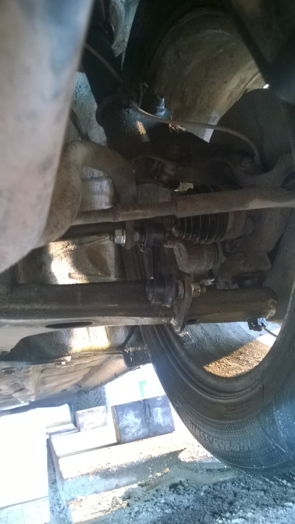 Стойки стабилизаторы. — Subaru Tribeca B9, 3 л, 2006 года | визит на ...