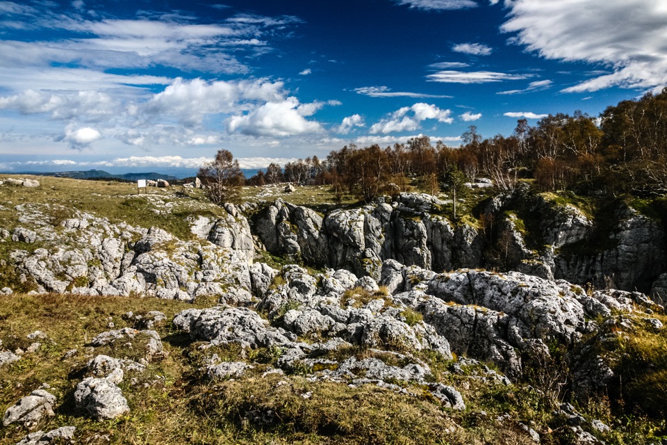 Карстовые воронки Лагонаки