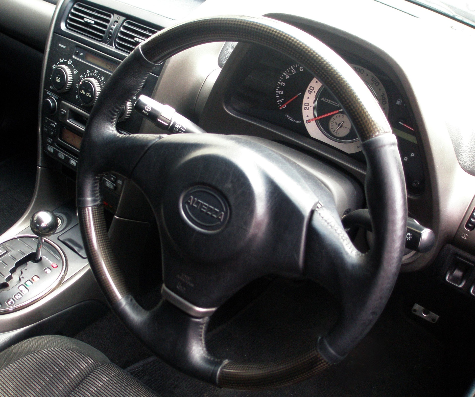 carbon steering wheel - Toyota Altezza 20 L 1999