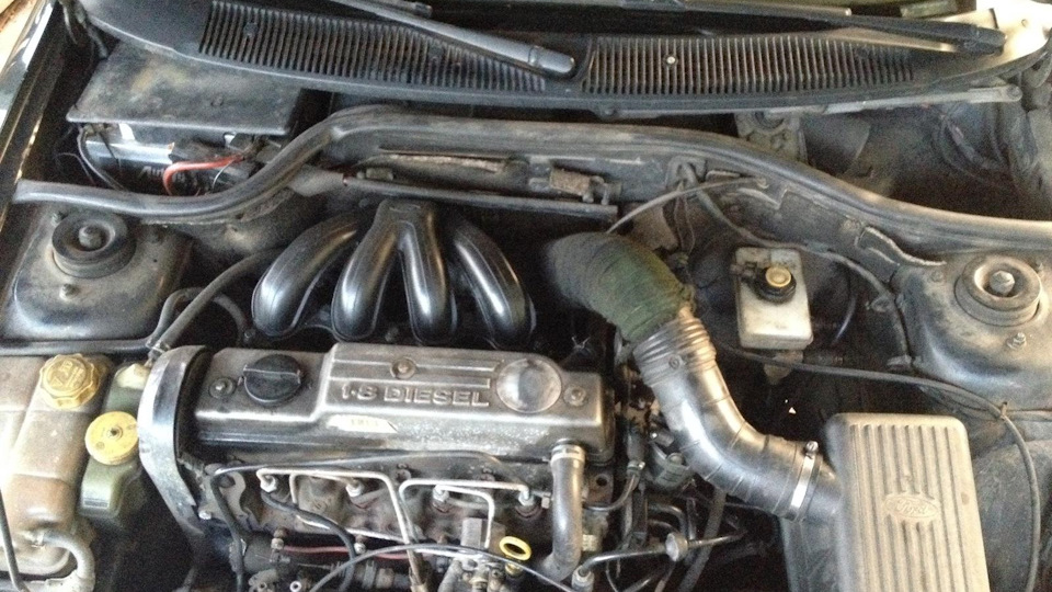 Штатный подогрев топлива — Ford Escort Mk6, 1,8 л, 1996 года | своими ...
