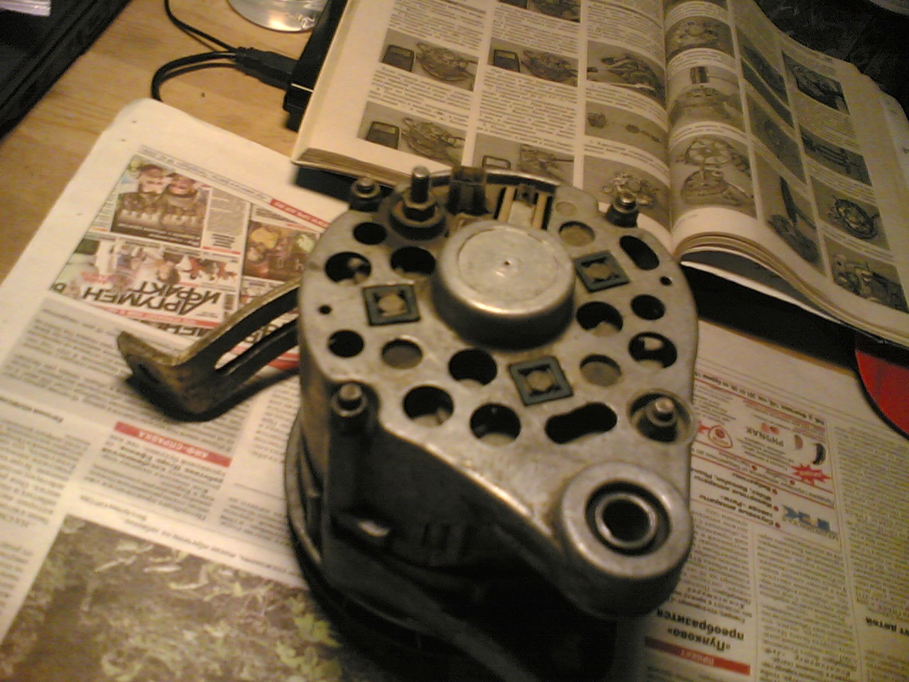 Ремонт генератора. Замена диодов. — LADA 2101, 1,2 л., 1977 года ...