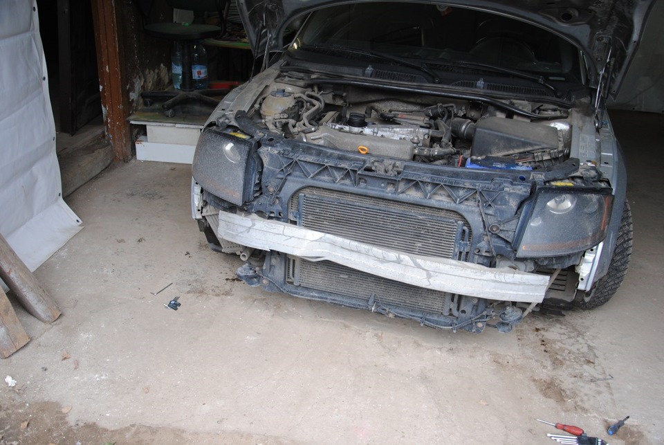 начинаем ремонт и готовим к покраске жидкой резиной) — DRIVE2