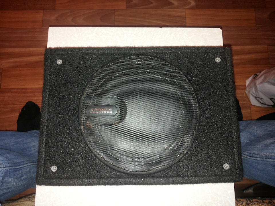 Всё прикрутил на свои места. Смотрится просто бомба. Осталось сделать нижнюю крышку короба. — Москвич 2141. Запчасти на фото: 7561630