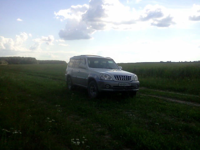 Покраска пластикового обвеса с цвет автомобиля — Hyundai Terracan, 3,5 ...