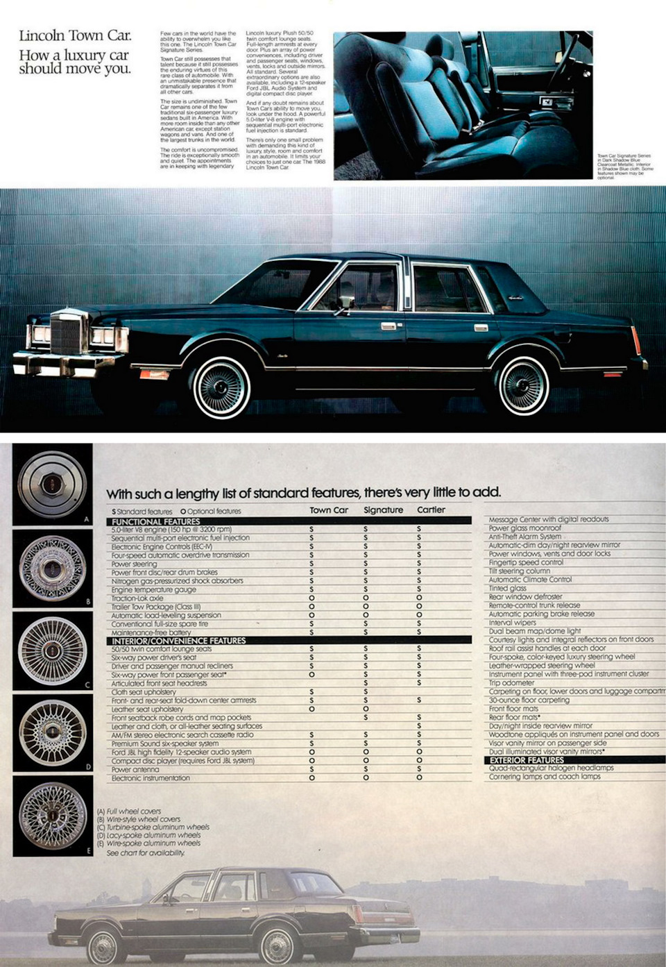 What a Luxury Car Should Be ! История Lincoln Town Car в рекламных  Брошюрах. — Lincoln Town Car III, 4,6 л, 2004 года | фотография | DRIVE2