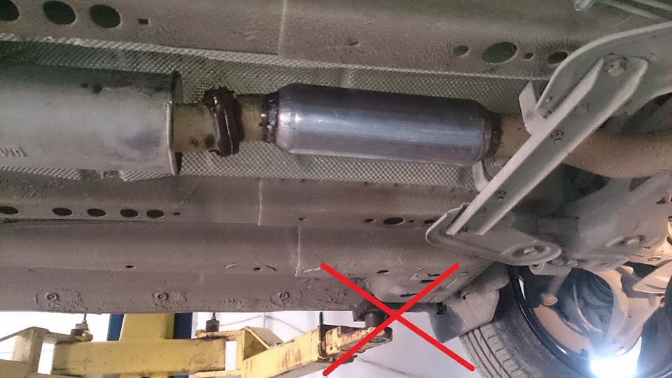 1. Выберите подходящее место для установки лап