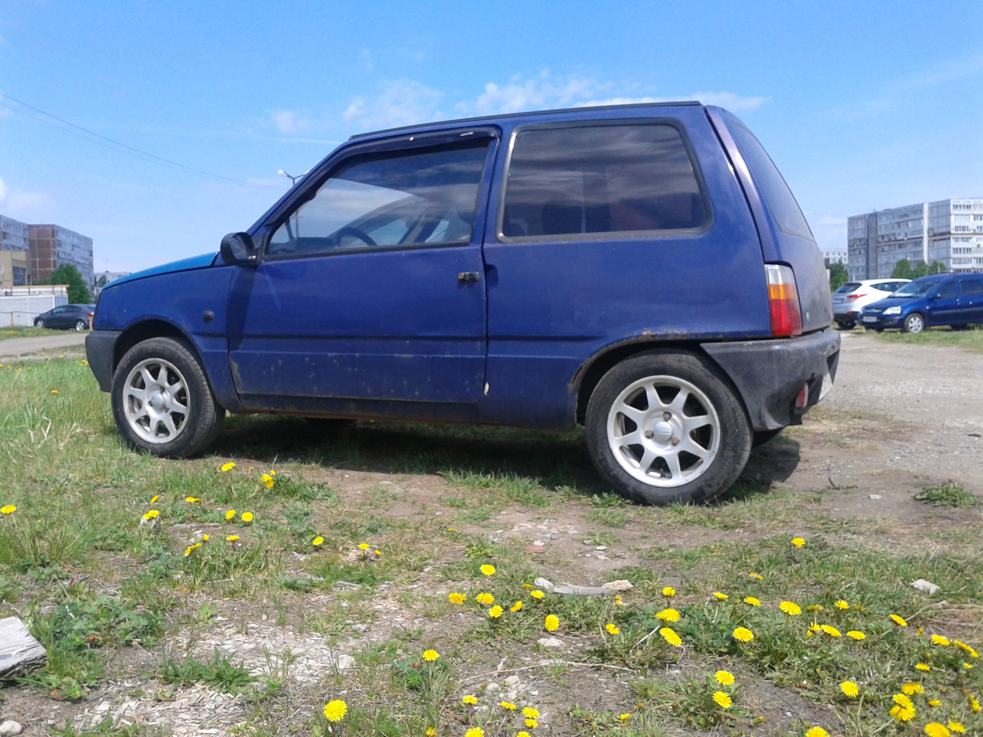 Пришли колпачки Всмпо!) — Lada 11113 Ока, 0,9 л, 2000 года | колёсные ...