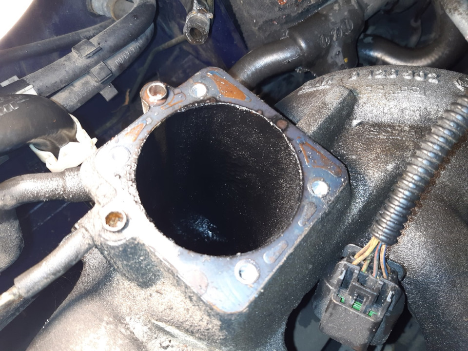 Зачем глушить ЕГР и чистка дроссельной заслонки — Opel Omega B, 2,2 л ...