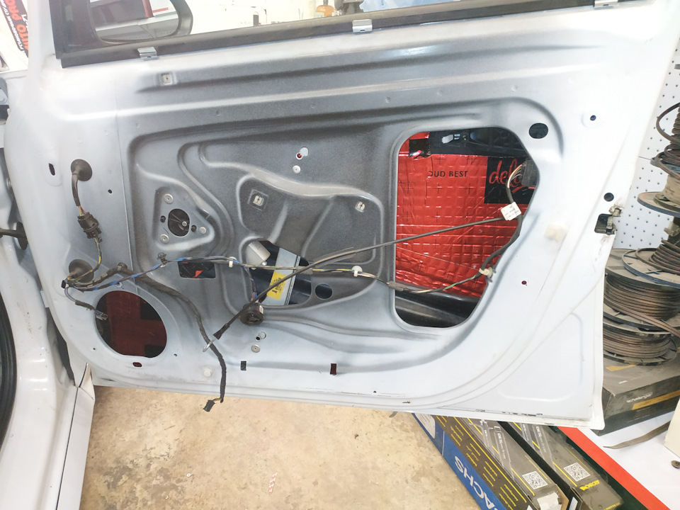 [Автозвук] Установка мидбасов Best Balance A6W — Opel Corsa D, 1,6 л ...