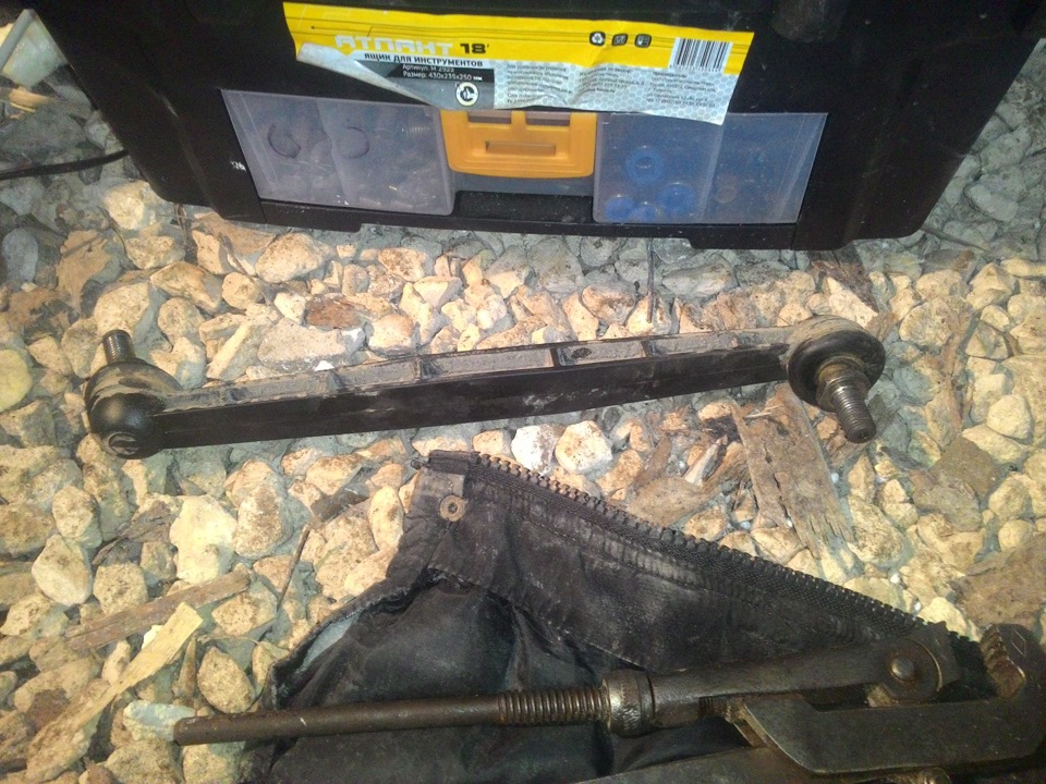 Тяги стоек стабилизатора)) — Chevrolet Cruze (1G), 1,6 л, 2012 года ...