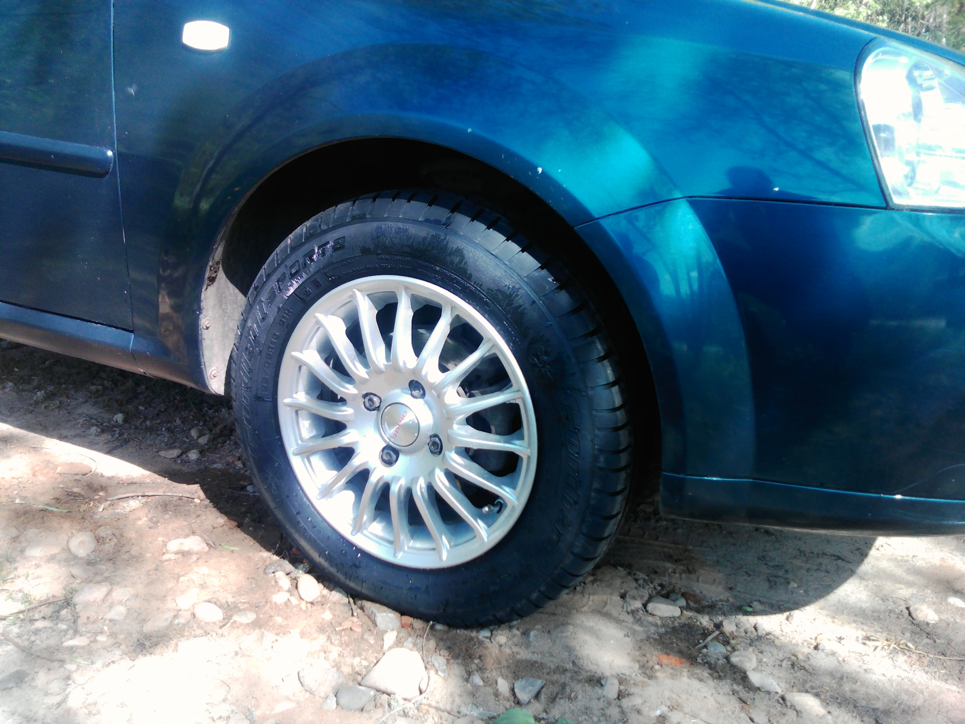 Колёсные диски на Лачетти — Chevrolet Lacetti SW, 1,6 л., 2008 года ...